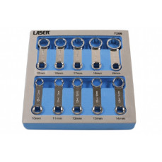 10pc Metric Torque Adaptor Set 3/8D